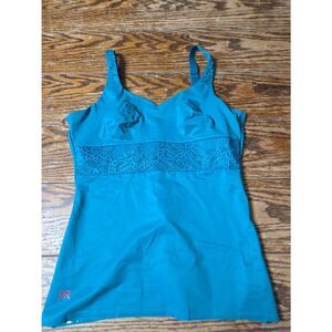 RUBY RIBBON EMPRESS CAMI in blue sz 34